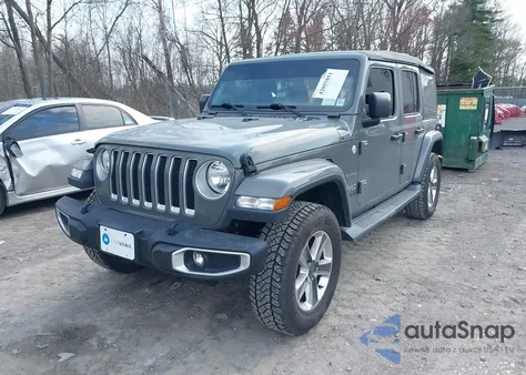 2018 Jeep Wrangler Unlimited Sahara 4X4 из США, поврежденный, VIN 1C4HJXEN8JW329816